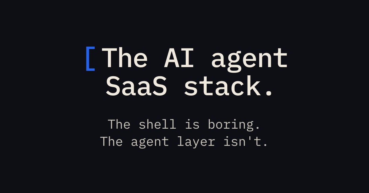 Best AI Agent SaaS Tech Stack in 2026