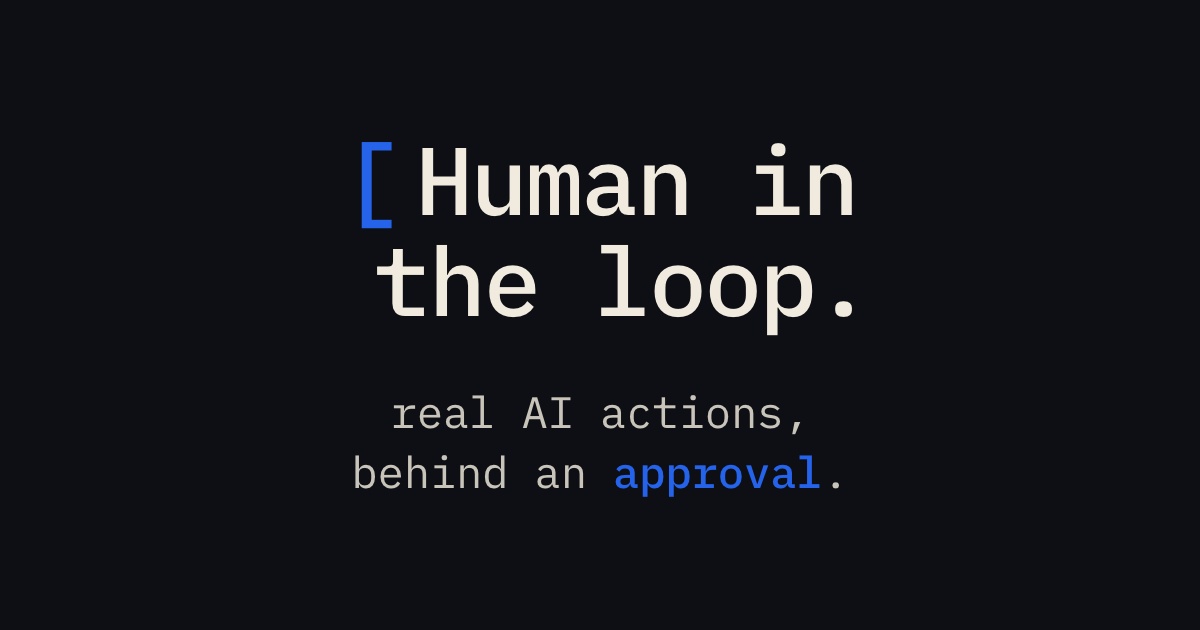 Human-in-the-Loop AI Tools in Next.js