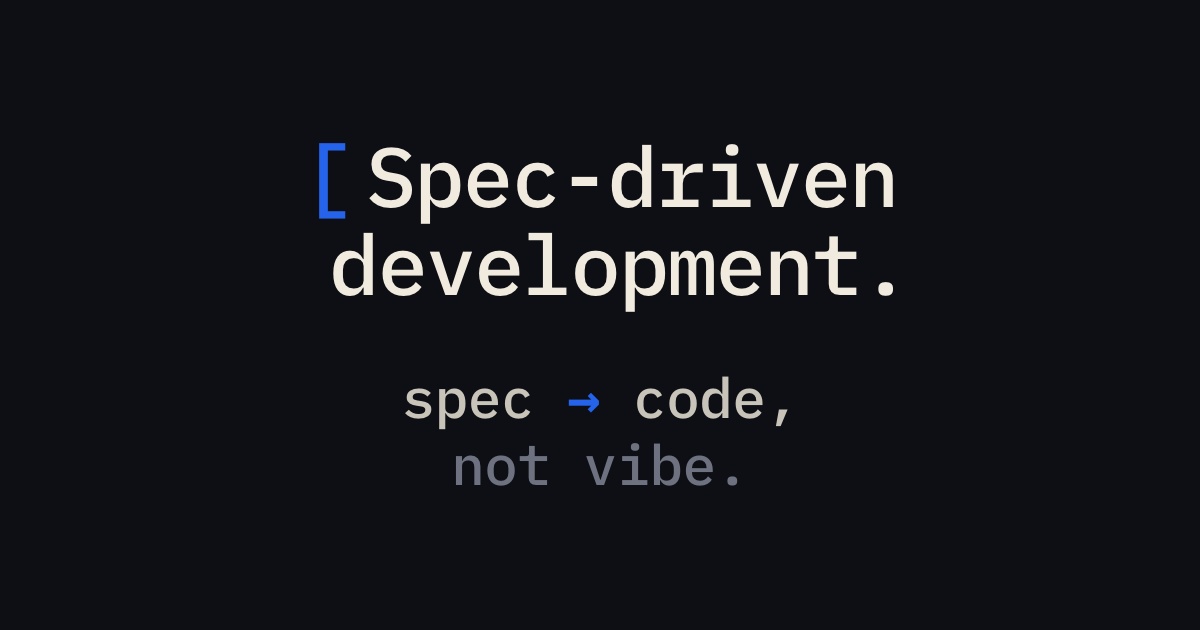 What Is Spec-Driven Development? (And Why It Fixes Vibe Coding)